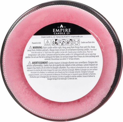 Tuscany™ Limited Edition Scented Jar Candle - Pink Champagne Perspective: bottom