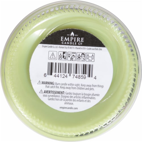 Candle Essentials Pistachio Macaron Scented Jar Candle Perspective: bottom