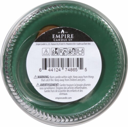 Candle Essentials Scented Jar Candle - Forest Fern Perspective: bottom
