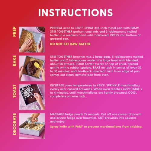 Duncan Hines Epic S'mores Brownie Baking Kit Perspective: bottom