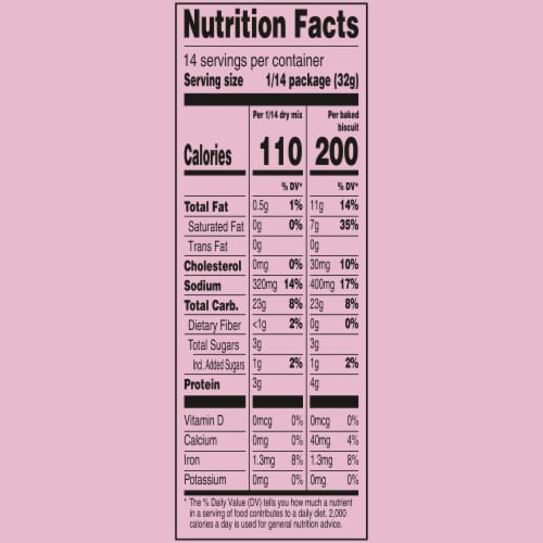 Duncan Hines Dolly Parton's Buttermilk Biscuit Mix Perspective: bottom