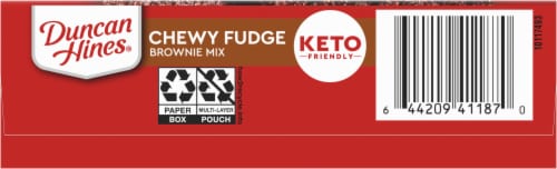 Duncan Hines® Keto Friendly Chewy Fudge Brownie Mix Perspective: bottom