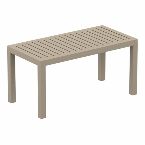 Siesta ISP004S7-DVR-CNA Artemis XL Outdoor Club Seating Set with Sunbrella Natural Cushion T Perspective: bottom