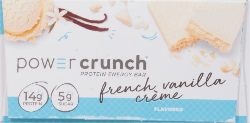 Power Crunch French Vanilla Creme Protein Energy Bar Perspective: bottom