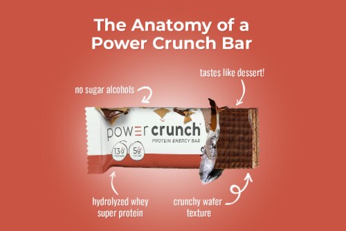 Power Crunch S'mores Protein Energy Bars Perspective: bottom