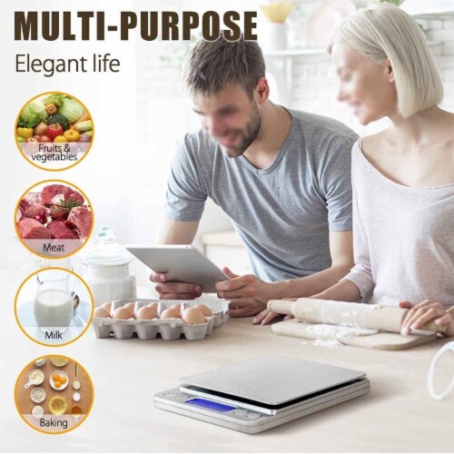 Kitcheniva Electronic Digital Food Scale Perspective: bottom