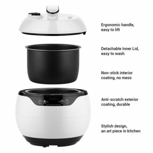 Kitcheniva 9in1 Electric Pressure Cooker, 1 Pcs King Soopers