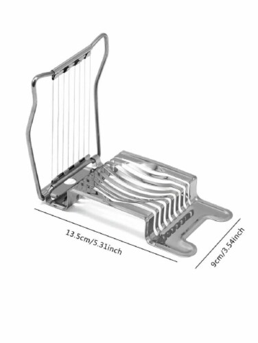 Kitcheniva Stainless Steel Boiled Egg Slicer Perspective: bottom