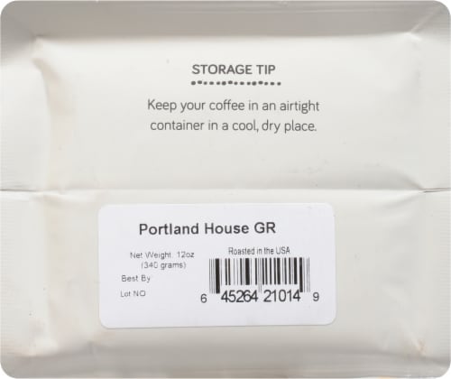 Portland Coffee Roasters Portland House Medium Roast Ground Coffee Perspective: bottom