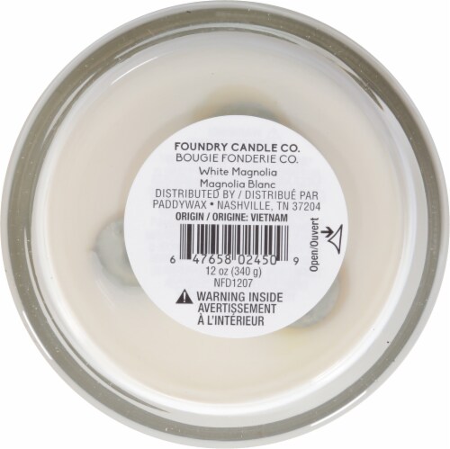 Foundry Candle Co. Scented Candle - Typewriter White Magnolia Perspective: bottom