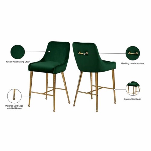Owen cheap velvet stool