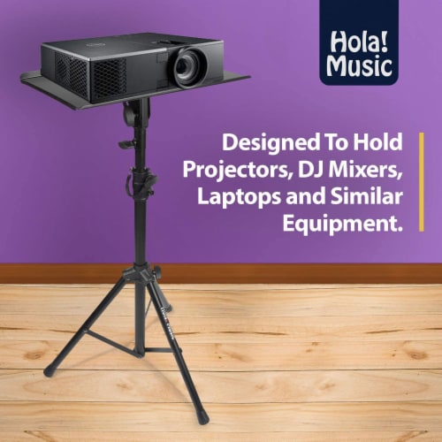 Hola! Music HPS-290B Adjustable Height Professional Projector Tripod Stand Perspective: bottom