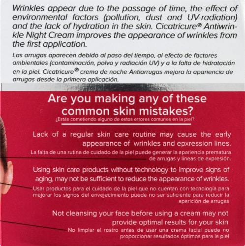 Cicatricure® Anti-Wrinkle Night Cream Perspective: bottom