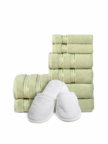 Classic Turkish Towels Premium Antalya 6 Piece Set Perspective: bottom