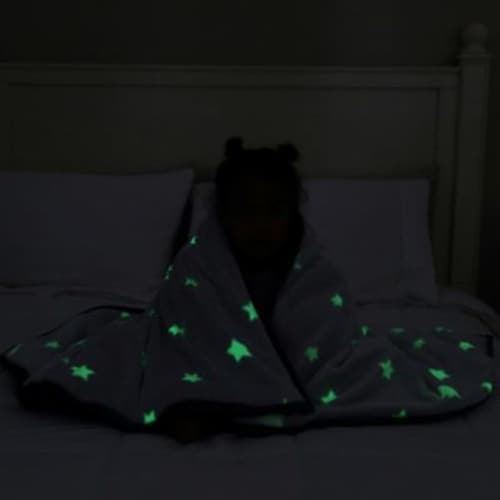 Therapedic® Glow-In-The-Dark Reversible 6 Lb. Weighted Throw Blanket In