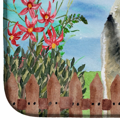 Carolines Treasures CK1211DDM East-European Shepherd Spring Dish Drying Mat Perspective: bottom