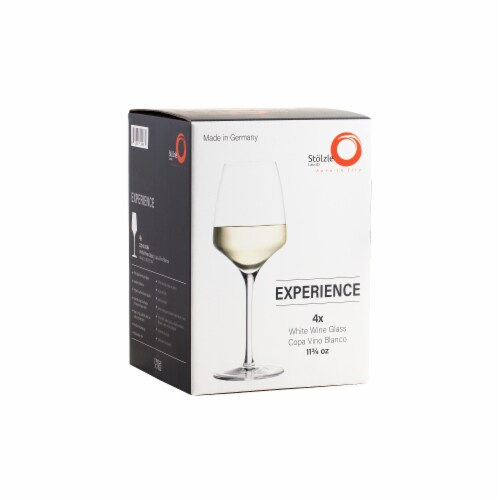 Stolzle Lausitz Experience White Wine Glasses Perspective: bottom