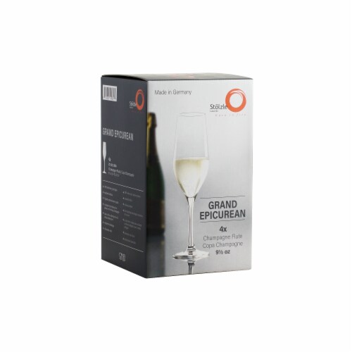 Stolzle Lausitz Grand Epicurean Champagne Glasses Perspective: bottom
