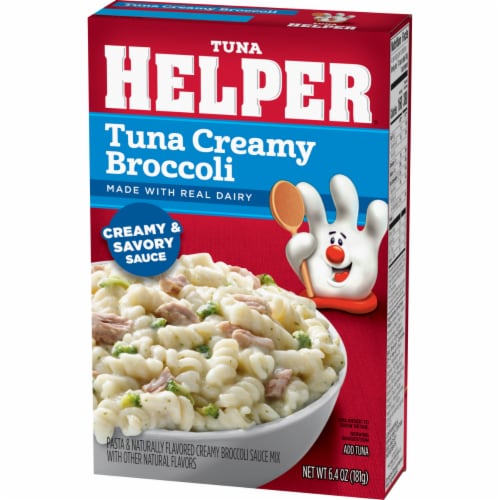 Tuna Helper Creamy Broccoli Pasta Perspective: bottom