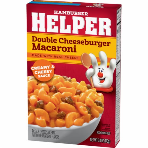 Hamburger Helper Double Cheeseburger Macaroni Perspective: bottom