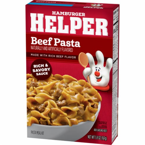 Hamburger Helper Beef Pasta Perspective: bottom
