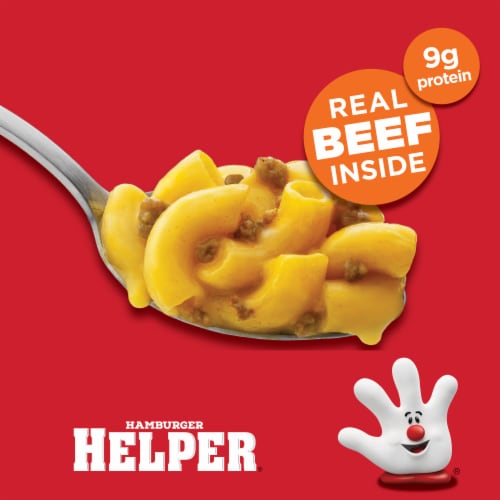 Hamburger Helper Cheeseburger Macaroni Microwave Cup Perspective: bottom