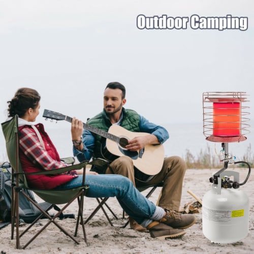 Portable Tank Top Propane Heater Outdoor 42,000 BTU Camping Perspective: bottom