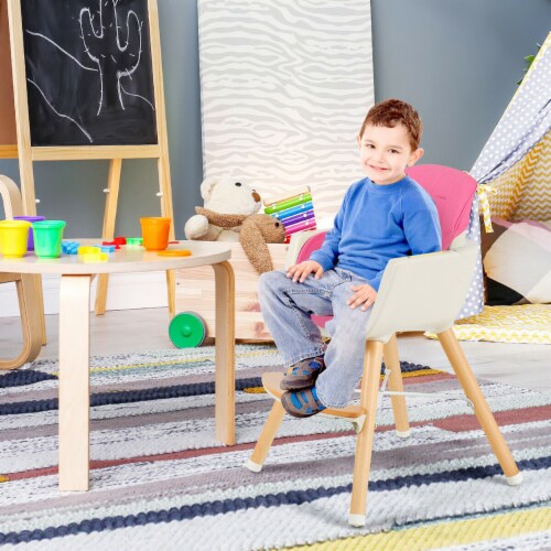 Baby joy wooden high chair hotsell