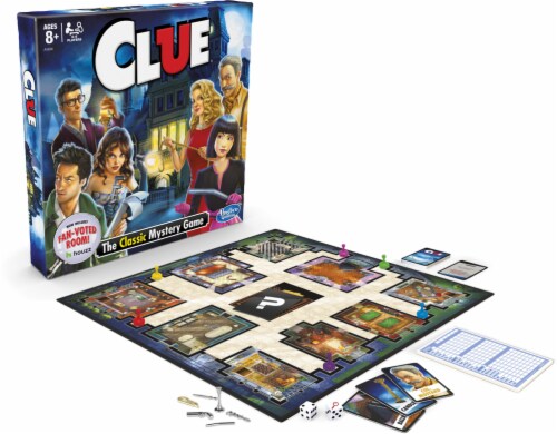 Hasbro Gaming® Clue® Board Game Perspective: bottom