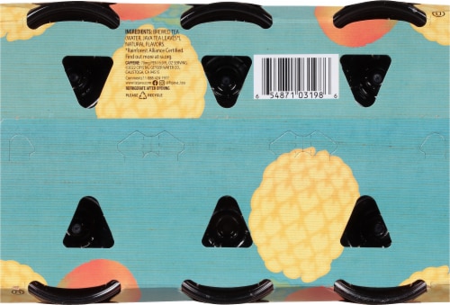 Tejava® Pineapple Mango Unsweetened Black Tea Perspective: bottom