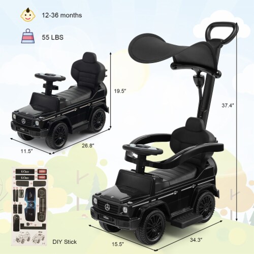 Mercedes benz push car stroller outlet