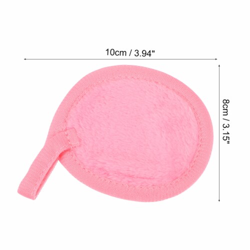VOCOSTE 3 Pcs Soft Flannel Reusable Makeup Remover Eco Pads for Most Skin Types Perspective: bottom