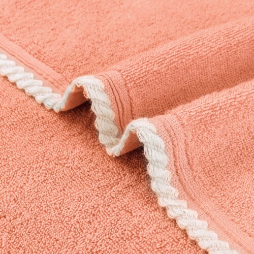uxcell Absorbent Quick Drying Solid Color Cotton Hand Towel Set 14 x 28 inch Perspective: bottom