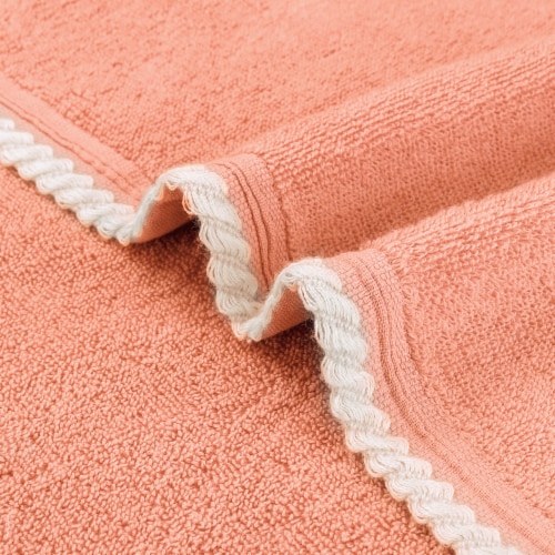 uxcell Absorbent Quick Drying Solid Color Cotton Hand Towel Set 14 x 28 inch Perspective: bottom