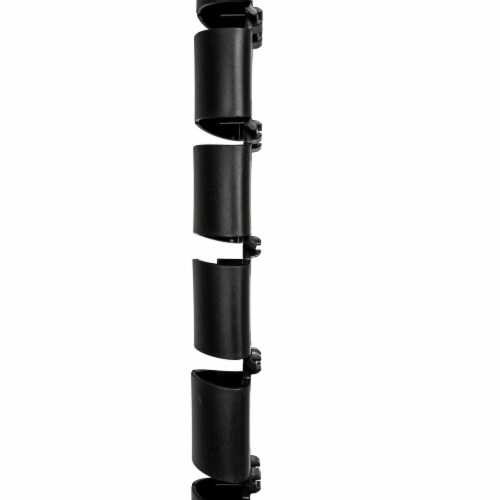 Desk Add-On Bundle with Keyboard Tray, Desk Organizer, and Cable Routing Column Perspective: bottom