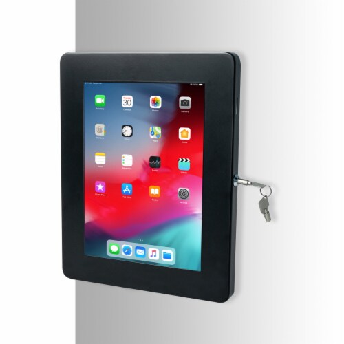 Premium Large Locking Wall Mount (Black) Perspective: bottom