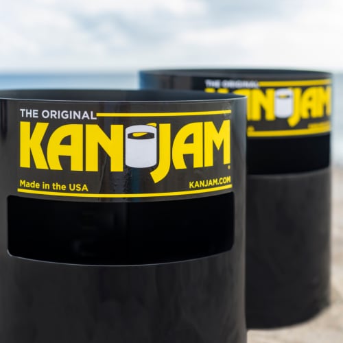Kan Jam Original Frisbee Game Perspective: bottom