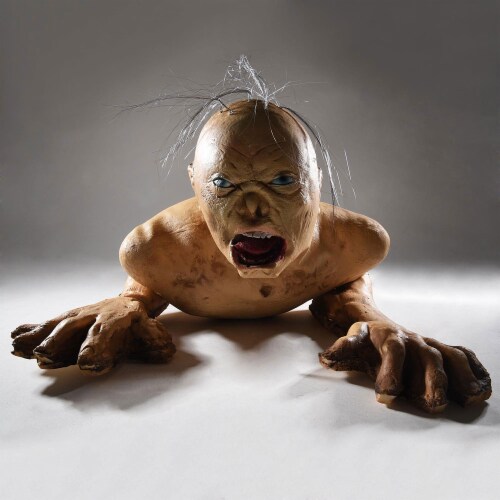 36 Animated Halloween Prop Grovelling Zombie Groundbreaker Haunted House Party Decoration Perspective: bottom