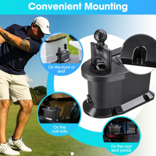 Yescom Universal Golf Club and Ball Washer Cleaner Golf Cart Compatible with E-Z-GO Club Car Perspective: bottom