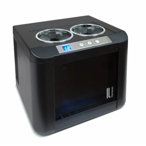 2-Bottle Open Wine Cooler Perspective: bottom