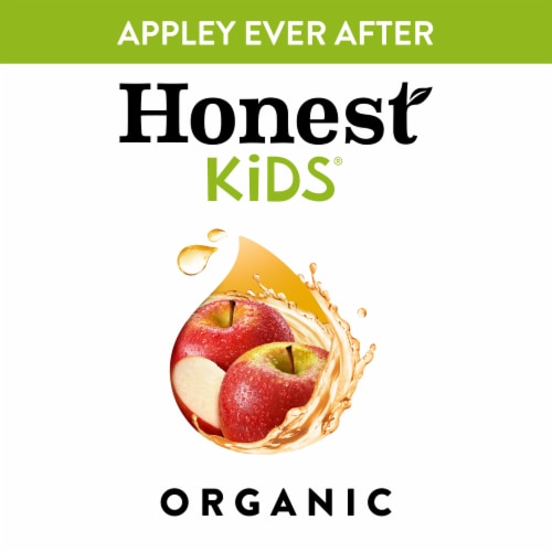 Honest Kids Appley Ever After Apple Organic Fruit Juice Perspective: bottom