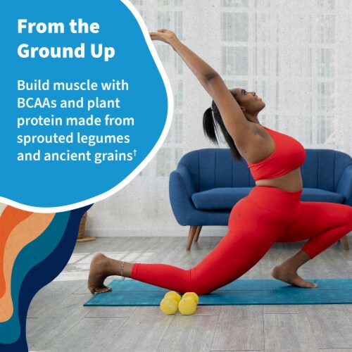 Garden of Life Raw Organic Protein to Help Build Muscle 22g Plant Based Protein Vanilla Powder Perspective: bottom