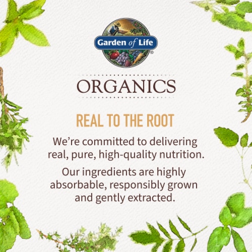 Garden of Life® Organics Plant Collagen Builder Vegan Tablets Perspective: bottom
