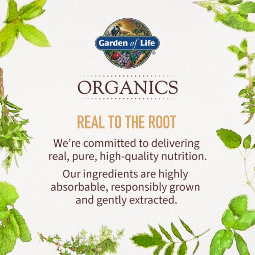Garden of Life Organics Elderberry Immune Gummies with Echinacea, Zinc, Vitamin C Vegan Gummy Drops Perspective: bottom
