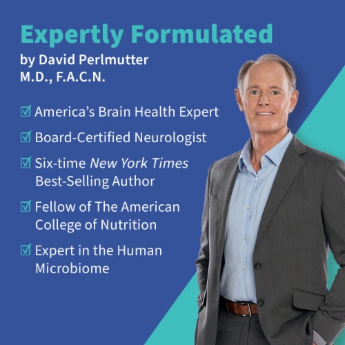 Garden of Life® Dr. Formulated Probiotics Gas & Bloating Pre + Pro + Postbiotics Capsules Perspective: bottom
