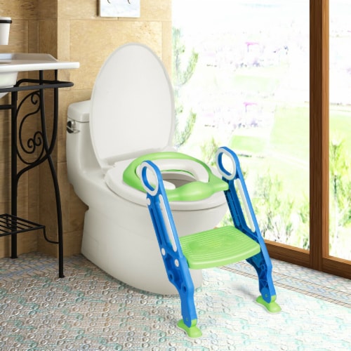 Mangohood Potty Training Toilet Seat with Step Stool Ladder for