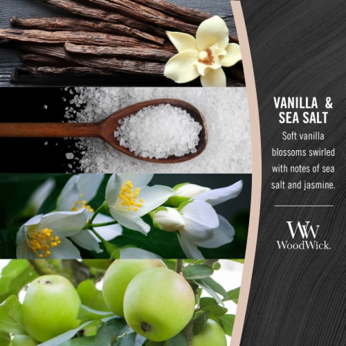 WoodWick® Vanilla & Sea Salt Candle Perspective: bottom