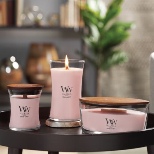 WoodWick® Coastal Sunset Jar Candle Perspective: bottom