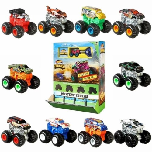 Hot Wheels Monster Trucks Set of 10 MINIS Vehicles Series 2 - NEW & BOXED!