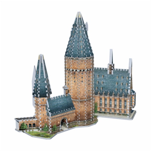 Wrebbit Harry Potter Collection Hogwarts Great Hall 3D Puzzle Perspective: bottom